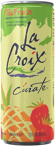 LACROIX Pineapple Strawberry 12 OZ