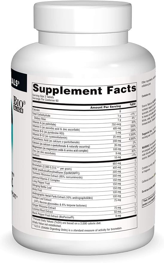 SOURCE NATURALS ALLER-RESPONSE 30 TABS