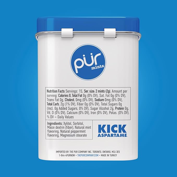 PUR MINTS Peppermint 11.05 OZ