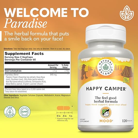 Natural Balance Happy Camper 120ct