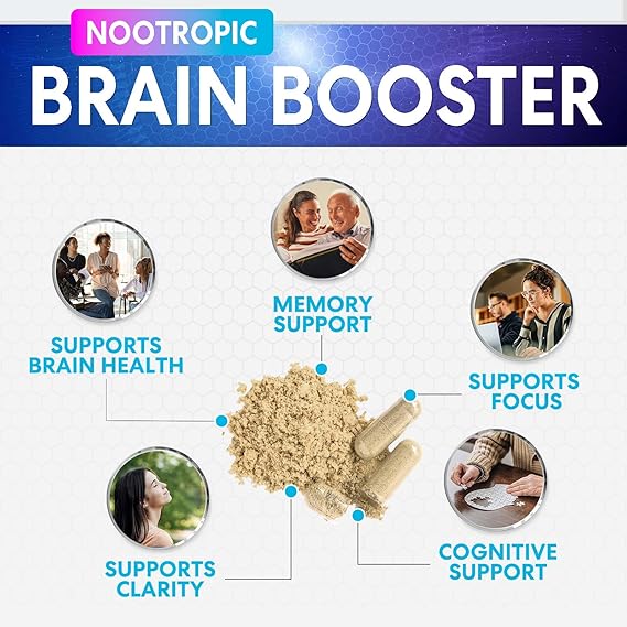 Memory & Focus Brain Support 60 Capsules