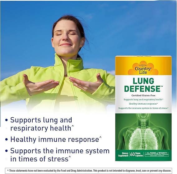 Country Life LUNG DEFENSE 60 Capsule