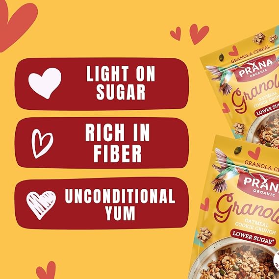 PRANA ORGANICS Granolove Oatmeal Cookie Crunch 12 OZ