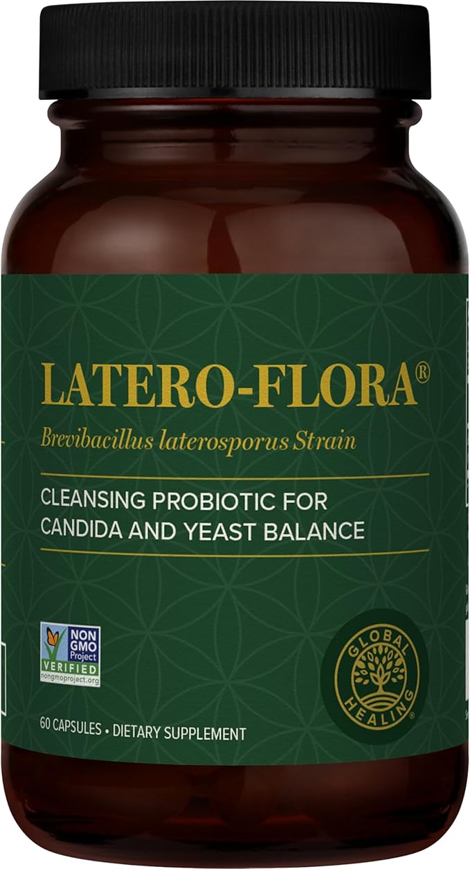 LateroFlora Cleansing Probiotic and Yeast Balance 60 capsules