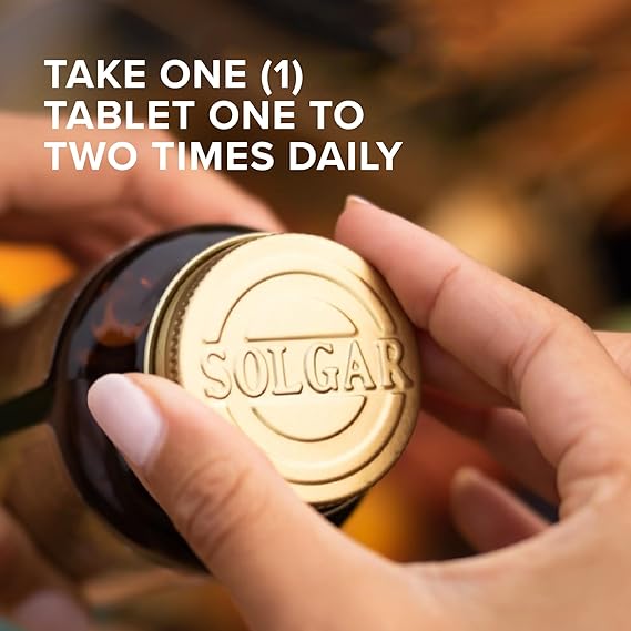 Solgar Vitamin C 500 mg with Rose Hips Tablets 100tablet