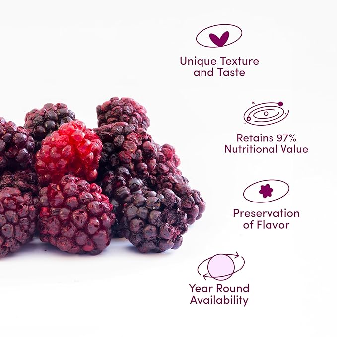 CLAROS FARM Dried Fruit Blackberries 1.06 OZ