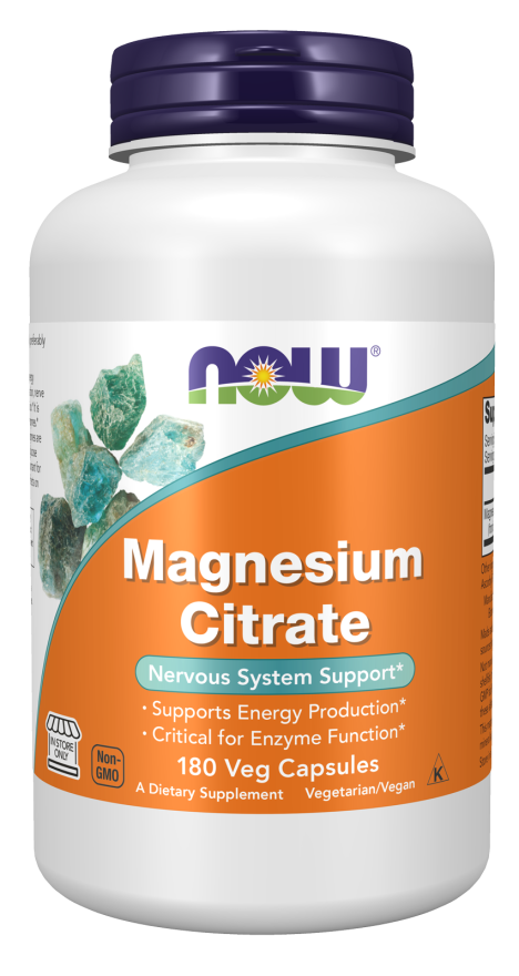 Now MAGNESIUM CITRATE CAPS 180 VCAPS