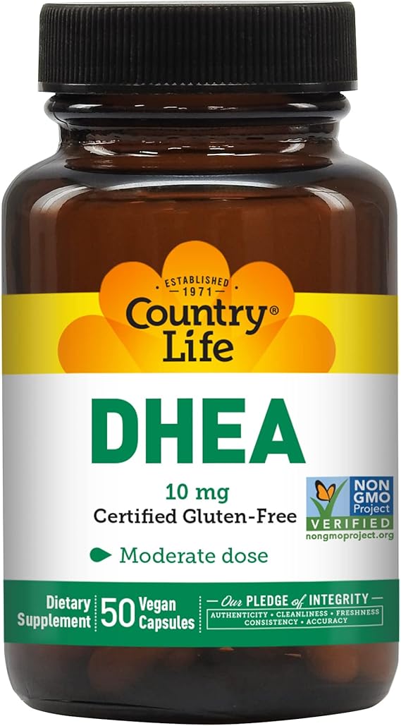 Country Life DHEA 10MG 50 Vegicaps