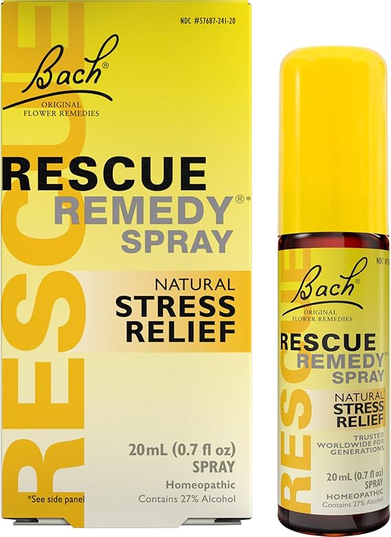 Bach Rescue Remedy Spray Natural Stress Relief