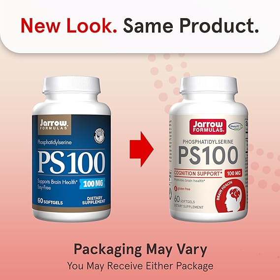 Jarrow Formulas PS100 100 mg 60 Soft Gels