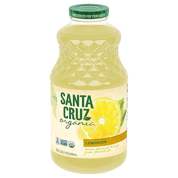 SANTA CRUZ ORGANIC Lemonade 32 OZ