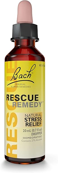 Bach Rescue Remedy Natural Stress Relief Liquid