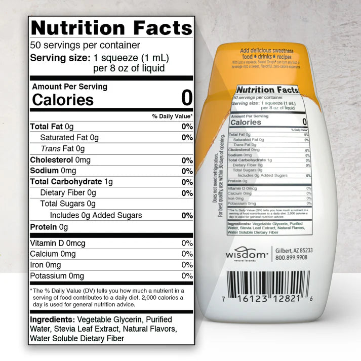 SWEET LEAF Caramel 1.7 OZ