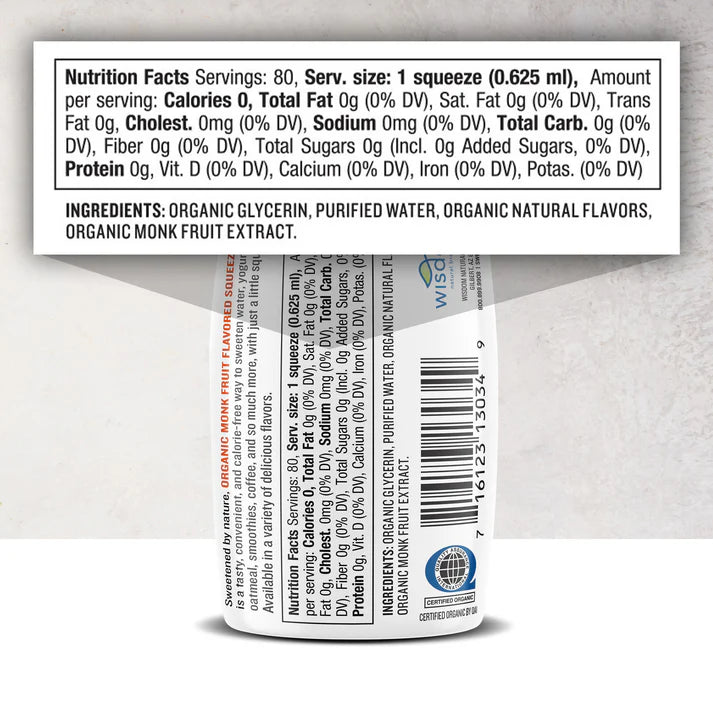 SWEET LEAF French Vanilla/Squeezable 1.7 OZ