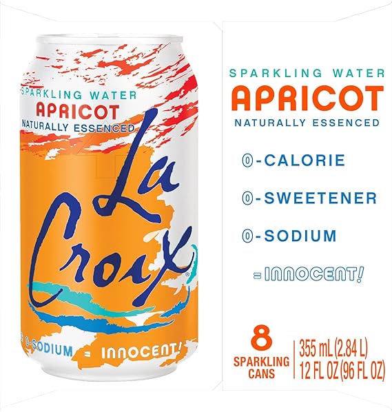 LACROIX Apricot 12 OZ