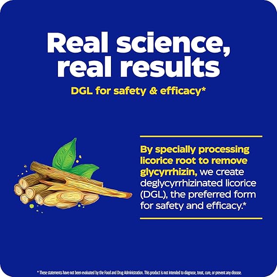 DGL Stomach Soothe Gummies 74 Gummies