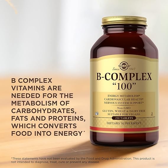 Solgar B-Complex "100" Tablets 250tablet