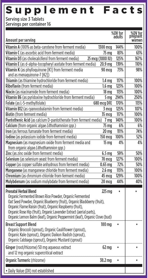 Perfect Prenatal Multivitamin Advance