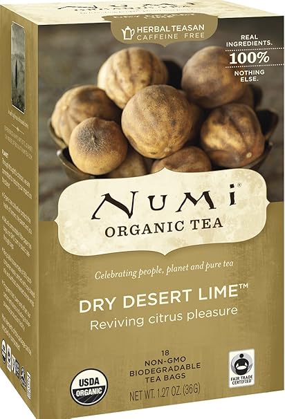 NUMI TEAS Dry Desert Lime Teasan 18 BAG