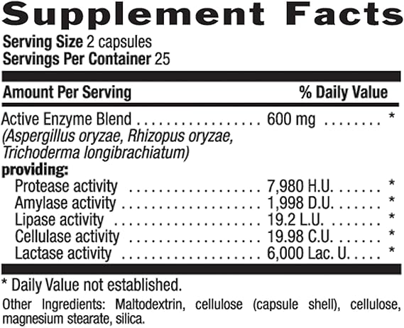Country Life DAIRY ZYME 50 Vegicaps