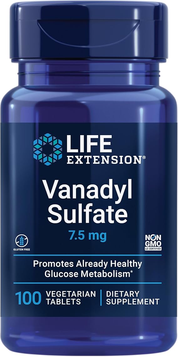Life Extension Vanadyl Sulfate 7.5 mg