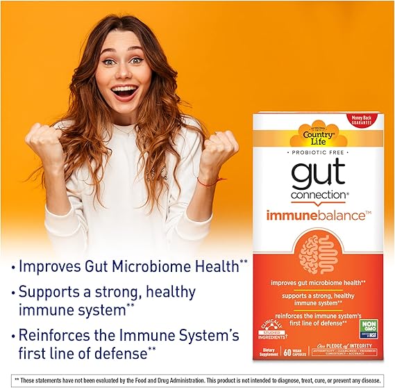 Country Life GUT CONNECTION IMMUNE 60 Capsule