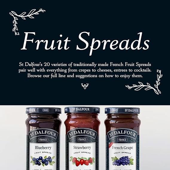 ST. DALFOUR Conserve, Four Fruits 10 OZ