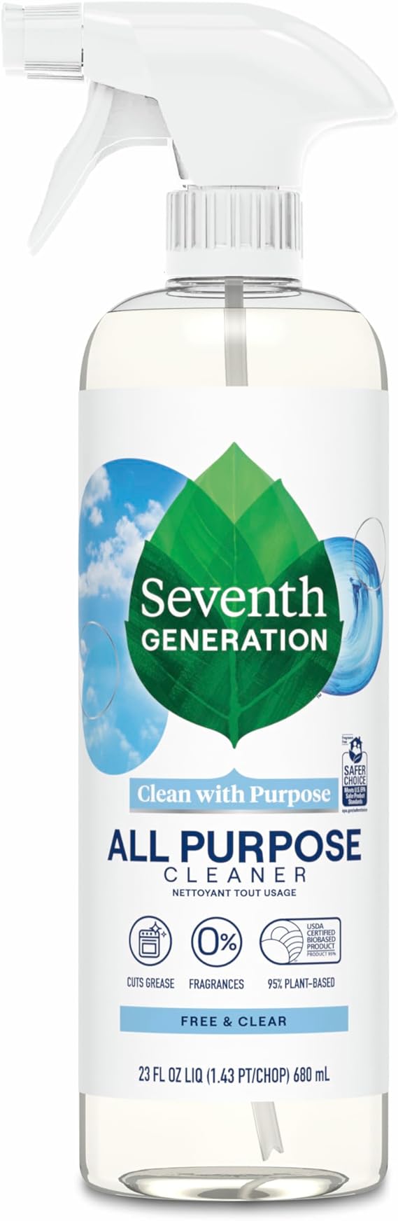SEVENTH GENERATION All Purpose, Free & Clear 23 OZ