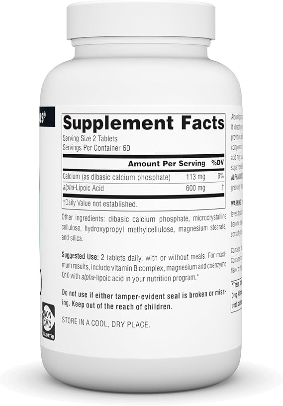 SOURCE NATURALS ALPHA LIPOIC ACID 100MG 120T