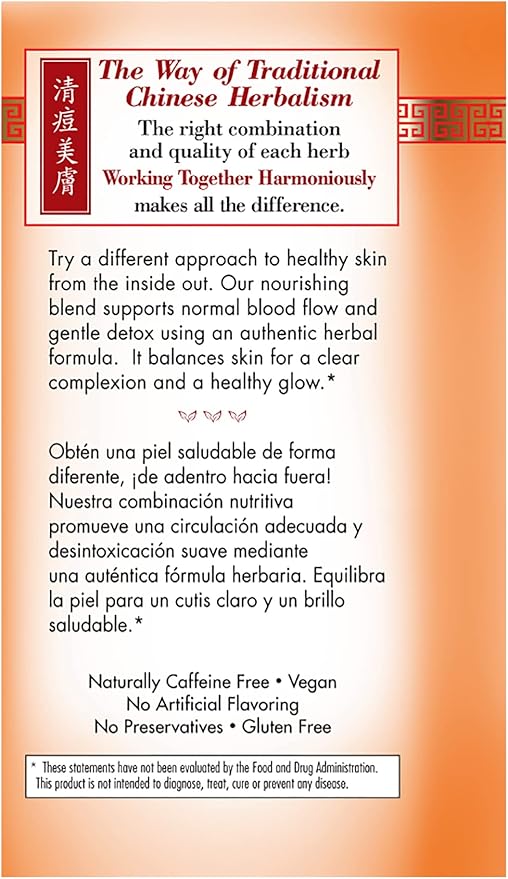 BRAVO TEA Clear & Smooth Skin Tea 20 BAG