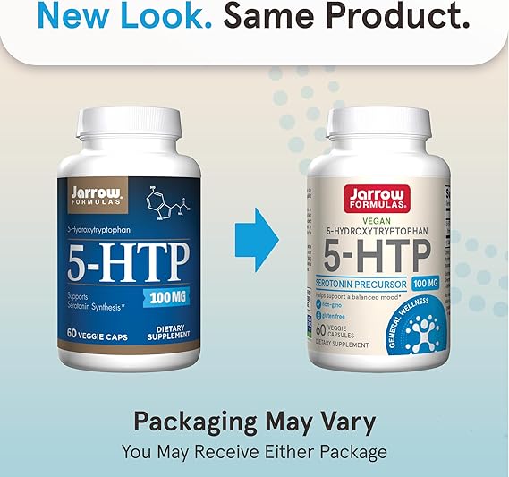 5-HTP 100 mg 60 Veggie Capsules