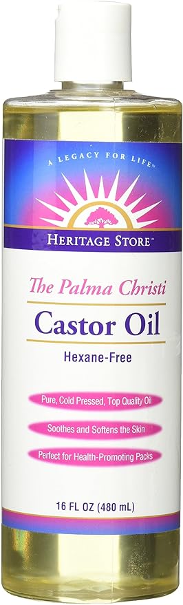 Heritage Store Castor Oil 16floz