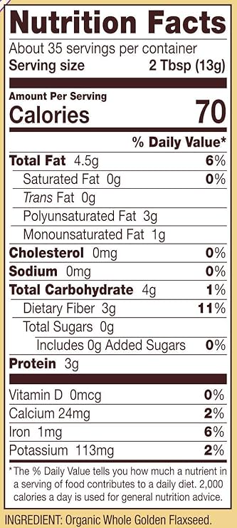 BOB`S RED MILL Flaxseed Meal Golden 16 OZ