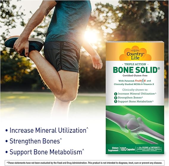 Country Life BONE SOLID 180 Vegicaps