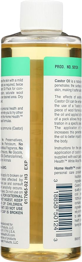 Solgar Organic Castor Oil 8 fl. oz.