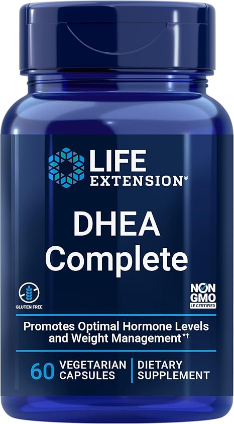 Life Extension DHEA 100 mg 60 Vegetarian Capsules