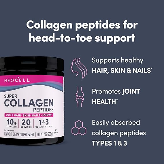 Neocell SUPER COLLAGEN PEPTIDES POWDER 7OZ