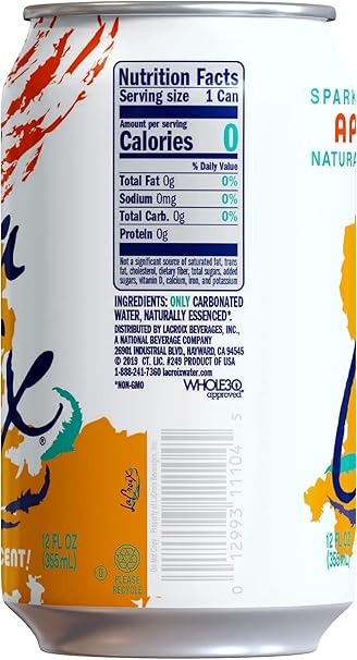 LACROIX Apricot 12 OZ