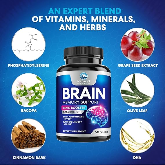 Memory & Focus Brain Support 60 Capsules