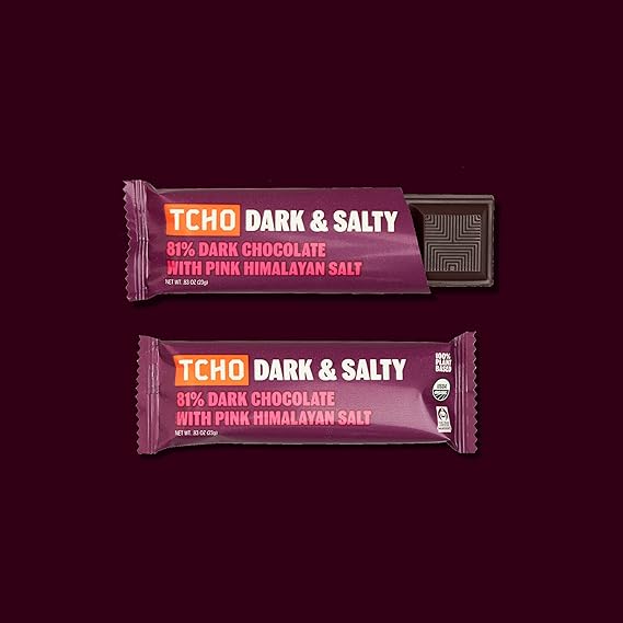 TCHO CHOCOLATE Dark & Salty Singles .83 OZ