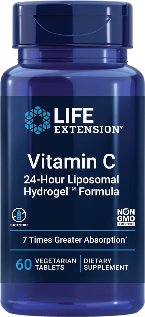Life Extension Vitamin C 24-Hour Liposomal Hydrogel Formula