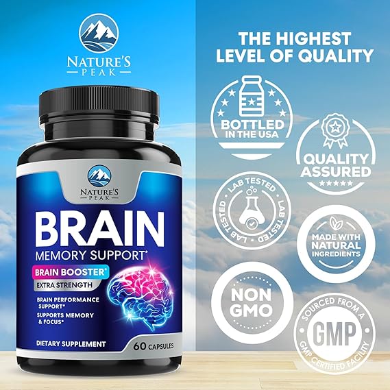Memory & Focus Brain Support 60 Capsules