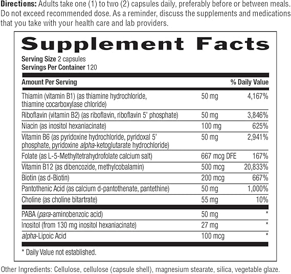 Country Life COENZYME B-COMPLEX 240 Vegicaps