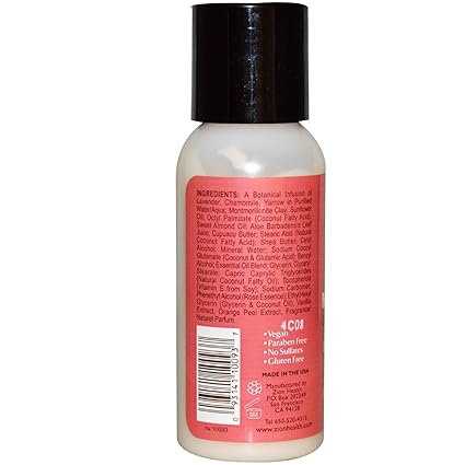 Zion Health Moisture Intense Daily Lotion - Pink Grapefruit 2 oz