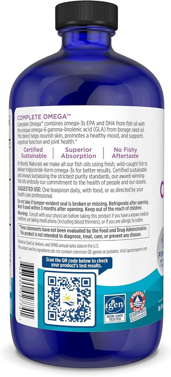 Complete Omega 1270 mg 16 fl oz