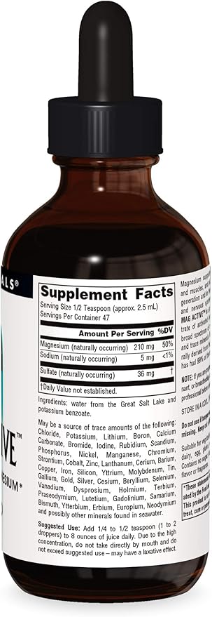 SOURCE NATURALS MAG ACTIVE 8 OZ