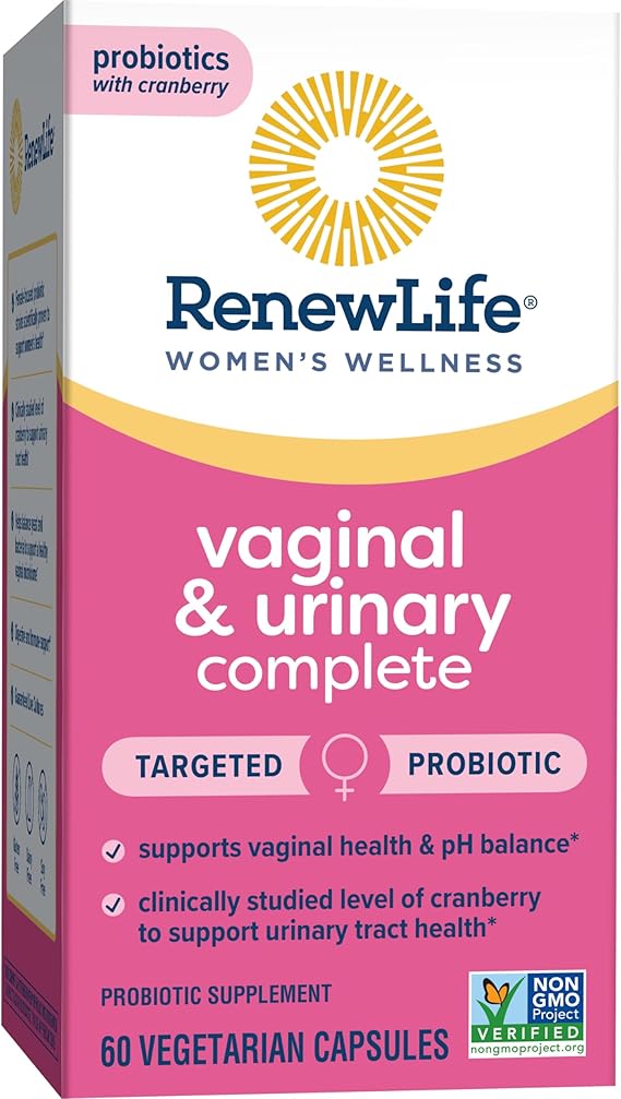 Renew Life VAGINAL & URINARY COMPLETE 60CT