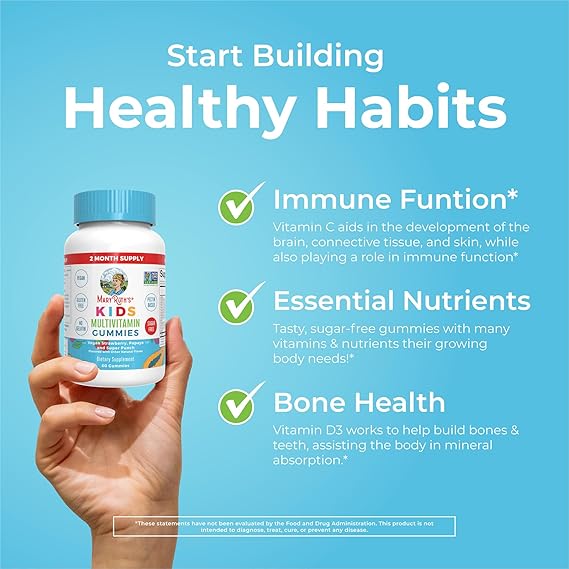 Gomitas multivitamínicas para niños de Mary Ruth's (60 unidades)
