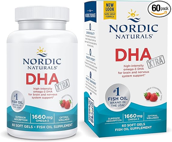 Nordic Naturals DHA Xtra 1660 mg 60 Soft Gels