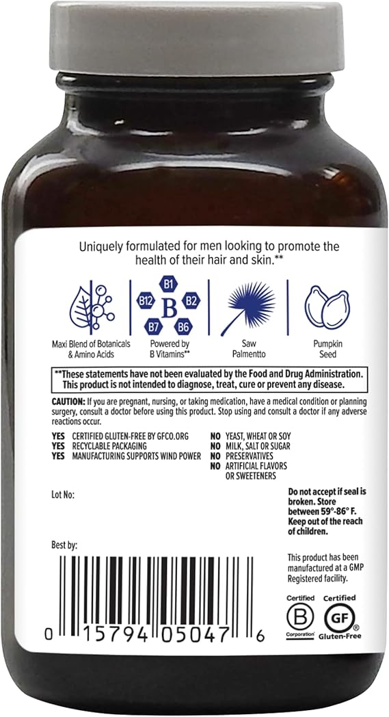 Country Life MAXI-HAIR FOR MEN 60 Softgel
